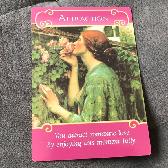 Romance Angels Oracle Cards NEW Doreen Virtue RARE - Picture 6 of 10